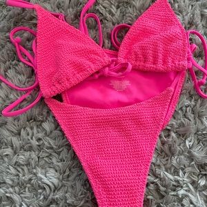 Neon Pink PacSun Bikini